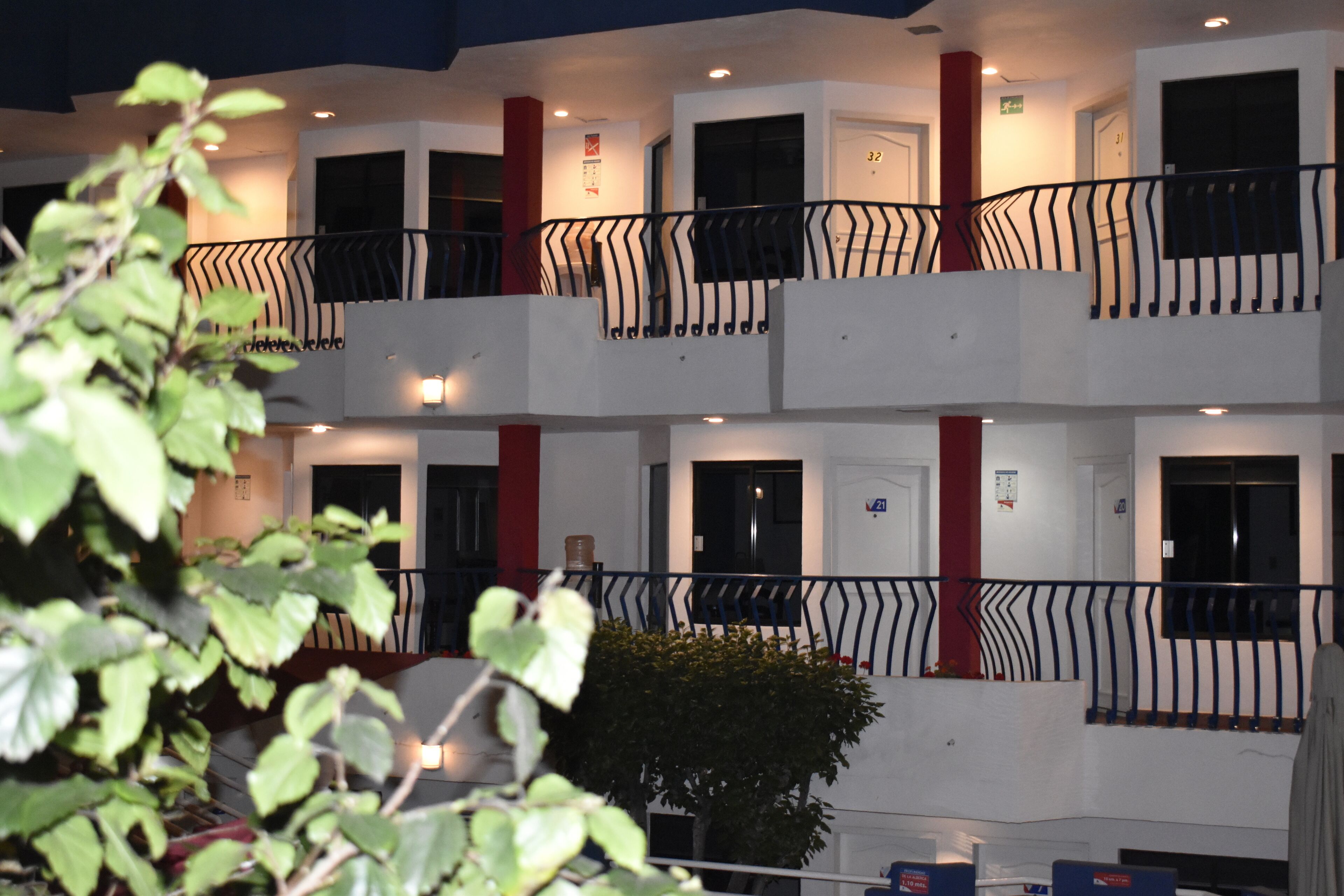 Front of property - evening/night