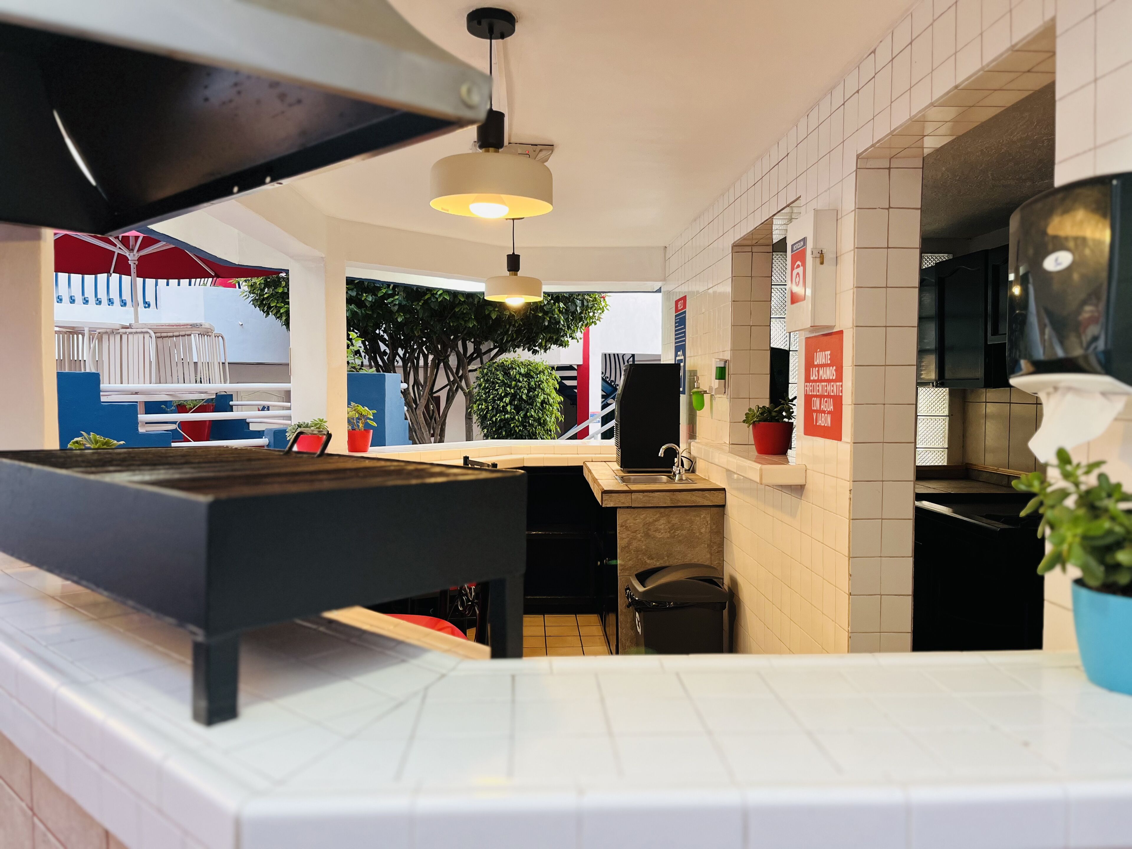 Área de parrillas y picnic