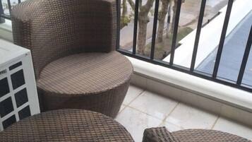 Classic Apartment, Sea View | Balcony