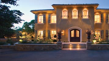 Front of property – evening/night