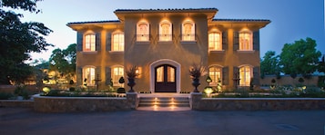 Front of property - evening/night