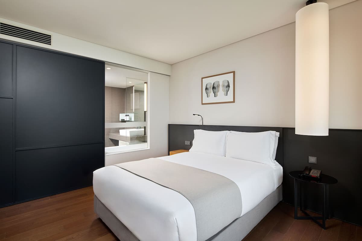 1 habitación y ropa de cama de alta calidad