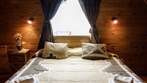 Ferienhütte | 2 Schlafzimmer, Zimmersafe, kostenloses WLAN