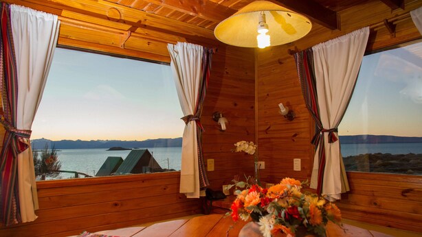 Ferienhütte | Wohnzimmer | Flachbildfernseher