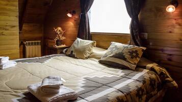 Kabin | 2 kamar tidur, brankas, dan Wi-Fi gratis