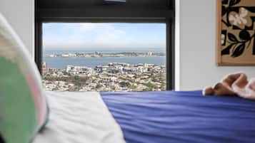 Lola: 2 Bedroom Comfort Apartment with City View | 2 bedrooms, premium bedding, pillow-top beds, desk