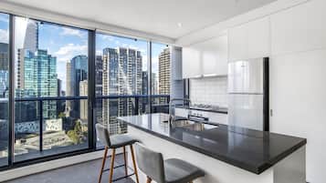 Ella : 2 Bedroom 2 Bathroom Apartment | Living area | Flat-screen TV, pay movies