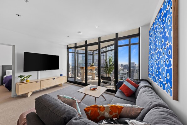 City view from property - Nook Melbourne Bank Tower Apartments (Southbank)