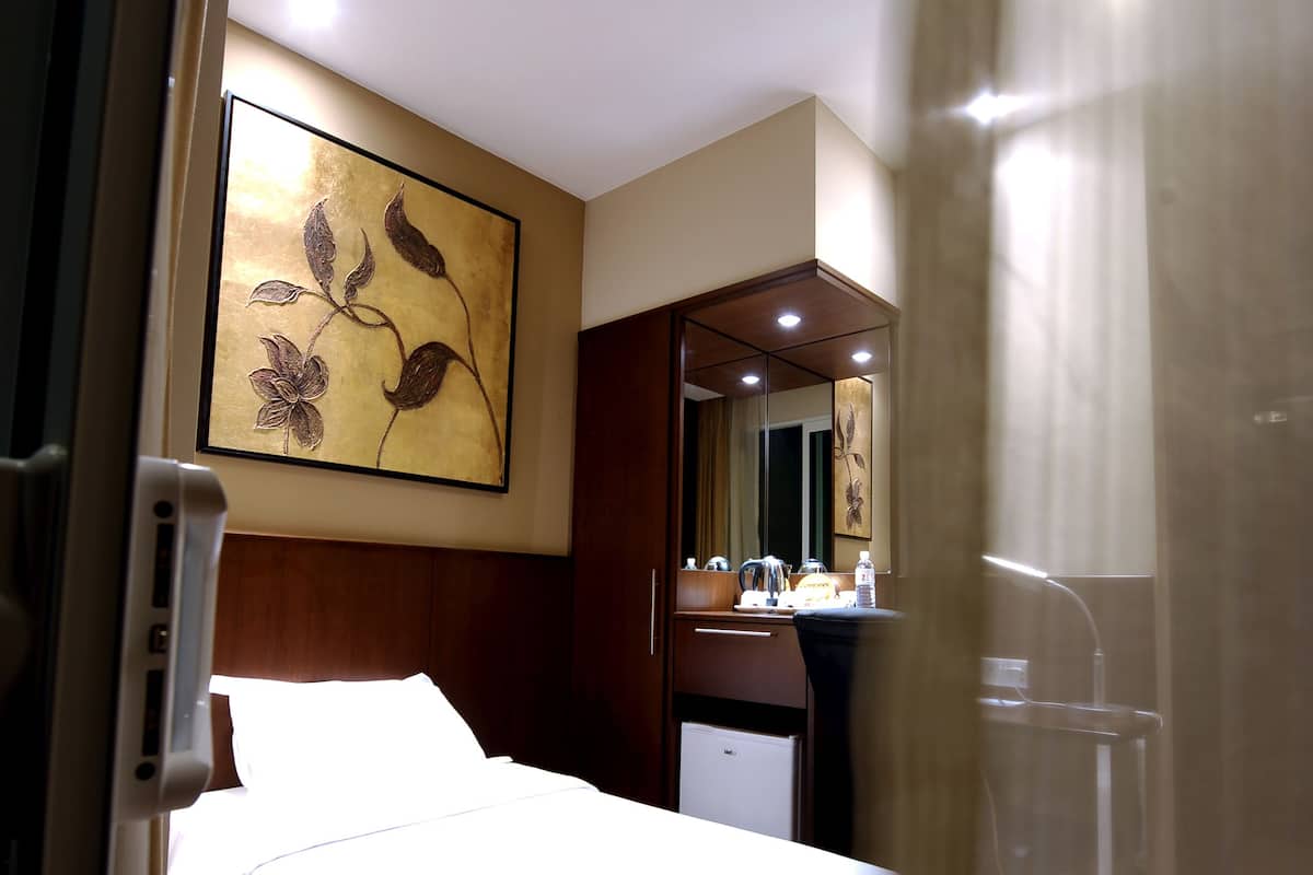 Minibar (some free items), in-room safe, desk