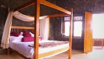 Estudio panorámico, 1 habitación, vista a la montaña (Kanda) | 1 habitación y ropa de cama de alta calidad