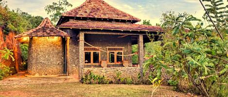 Entrada al alojamiento