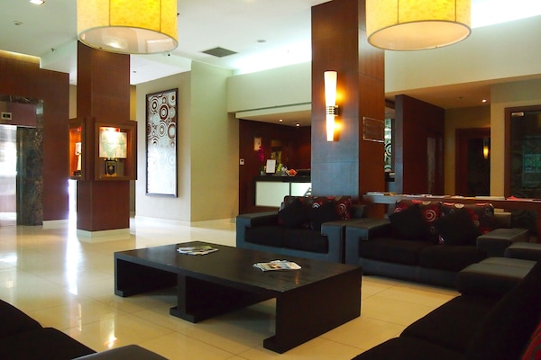 Sala de estar en el lobby