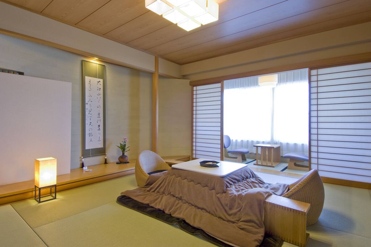 Japanese Style Suite with Private Open Air Bath and Dining Room	 | Minibar, in-room safe, desk, WiFi (free)