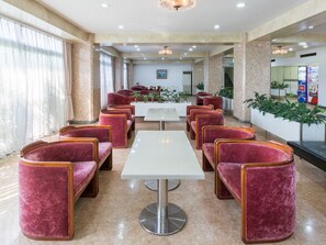 Sitteområde i lobbyen