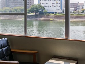 Japanese Style without Bath, River View | View from room - Shoei Daini Bekkan (Kochi)