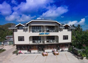 Fassade der Unterkunft