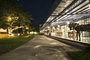 Front of property - evening/night