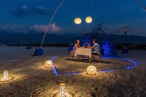 Couples’ dining - Hotel Ombak Paradise (Gili Air)