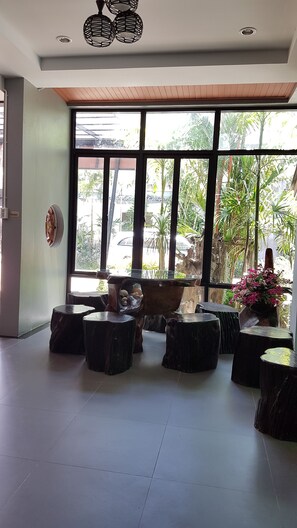 Lobby sitting area