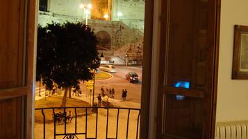 Vue depuis lâhĂ©bergement