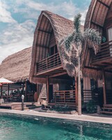 Lumbung Suite | Courtyard view