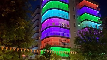 Façade de l’hébergement