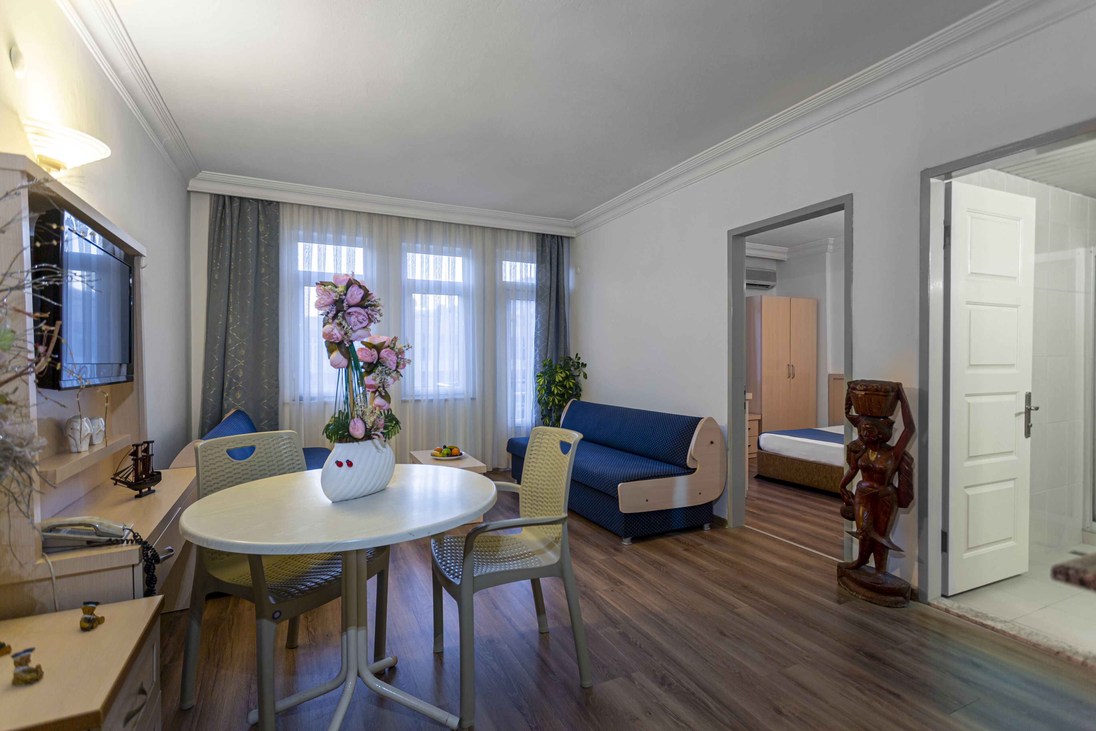 Apartment, 1 Schlafzimmer | Wohnzimmer | LCD-Fernseher