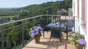 Panoramic Apartment, 1 Bedroom, Balcony | Balcony