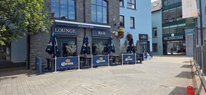 Majoituspaikan julkisivu