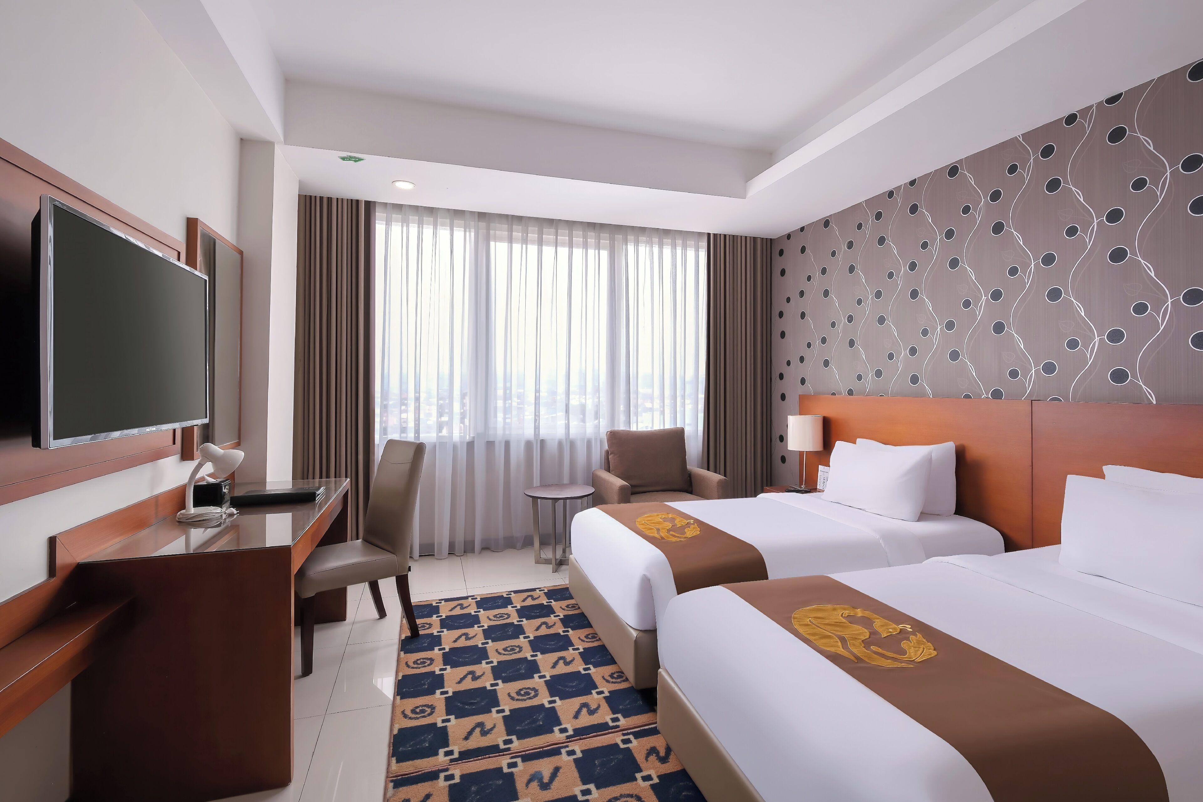 in-room safe, desk, blackout curtains, soundproofing