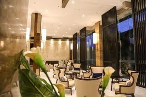 Sala de estar en el lobby