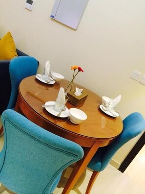 Restauration dans la chambre