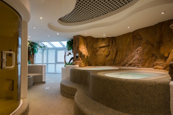 Sauna, steam room