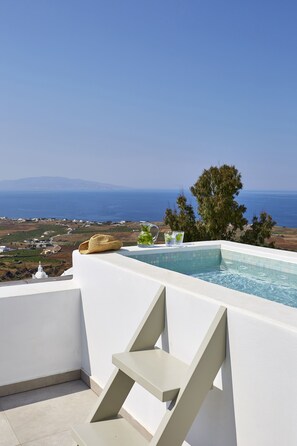 Suite with Sea View & Outdoor Jacuzzi (Duplex)