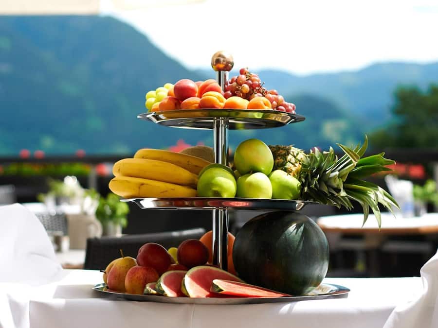 Frühstück und Abendessen, regionale Küche