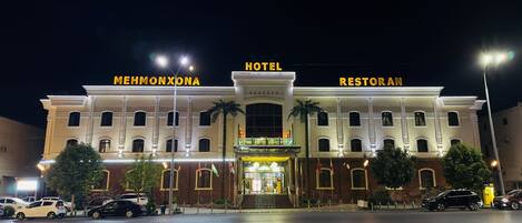 Façade de l’hébergement