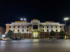 Majoituspaikan julkisivu