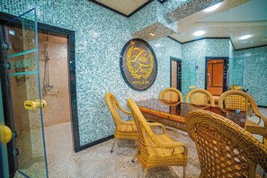 Majoituspaikan julkisivu