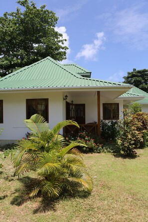 Fassade der Unterkunft