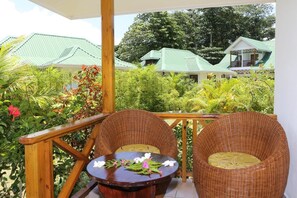 Balcony - Le surmer self catering chalets (La Digue)