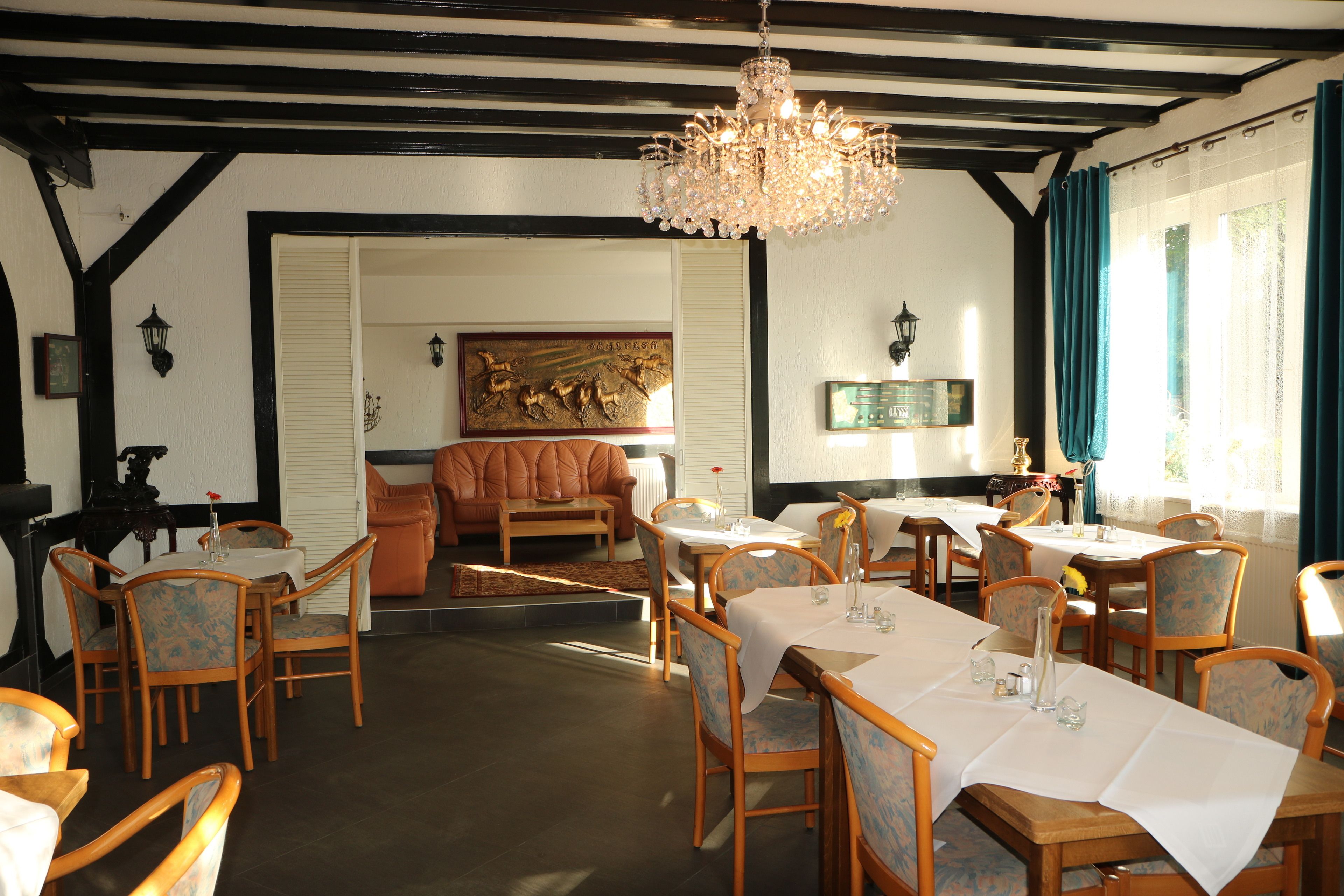 Siddeområde i lobbyen