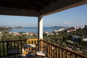 Studio, Sea View | View from room - Villa Meroulas (Skiathos)