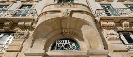 Façade de l’hébergement