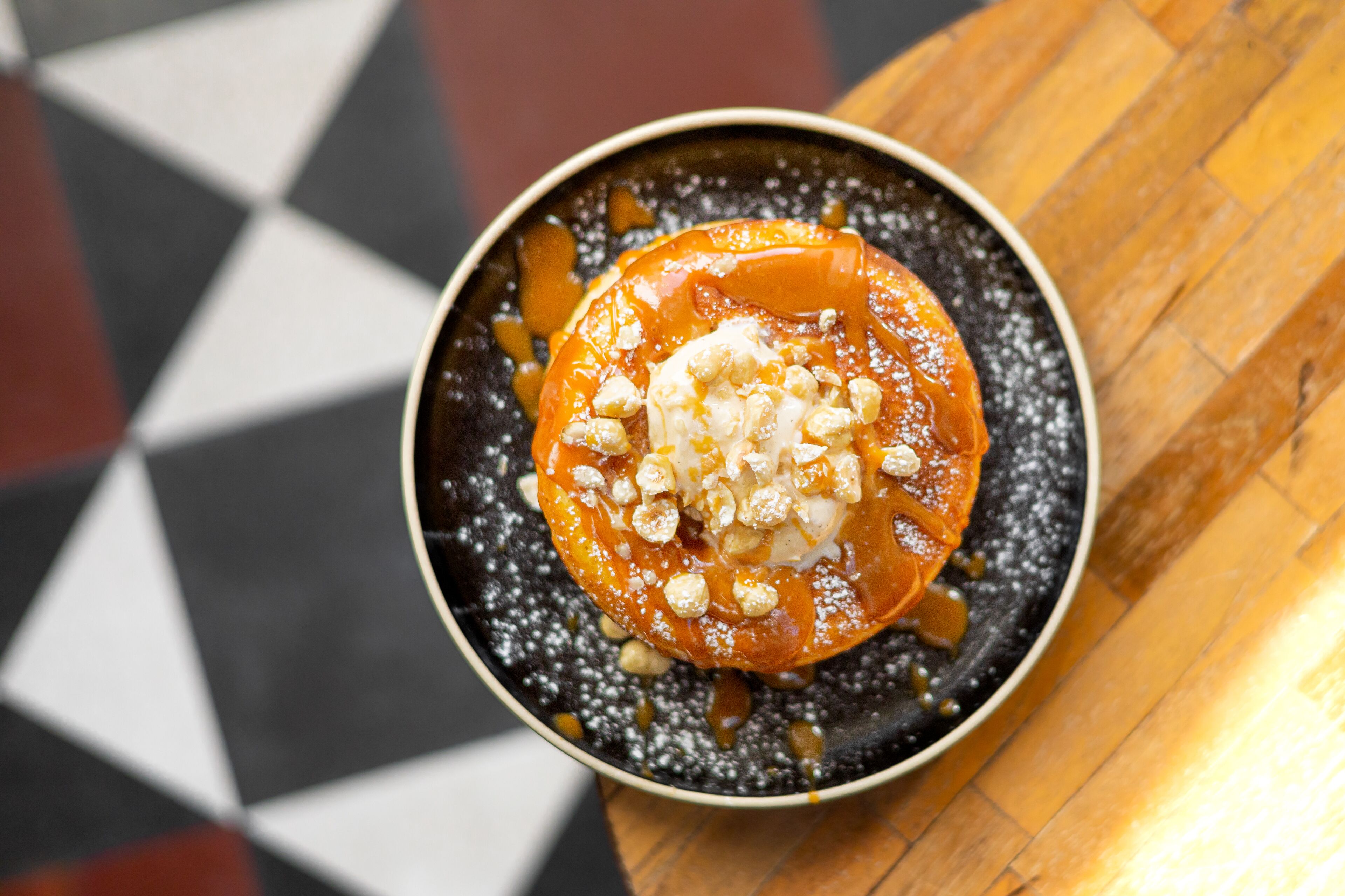 breakfast, lunch and dinner served