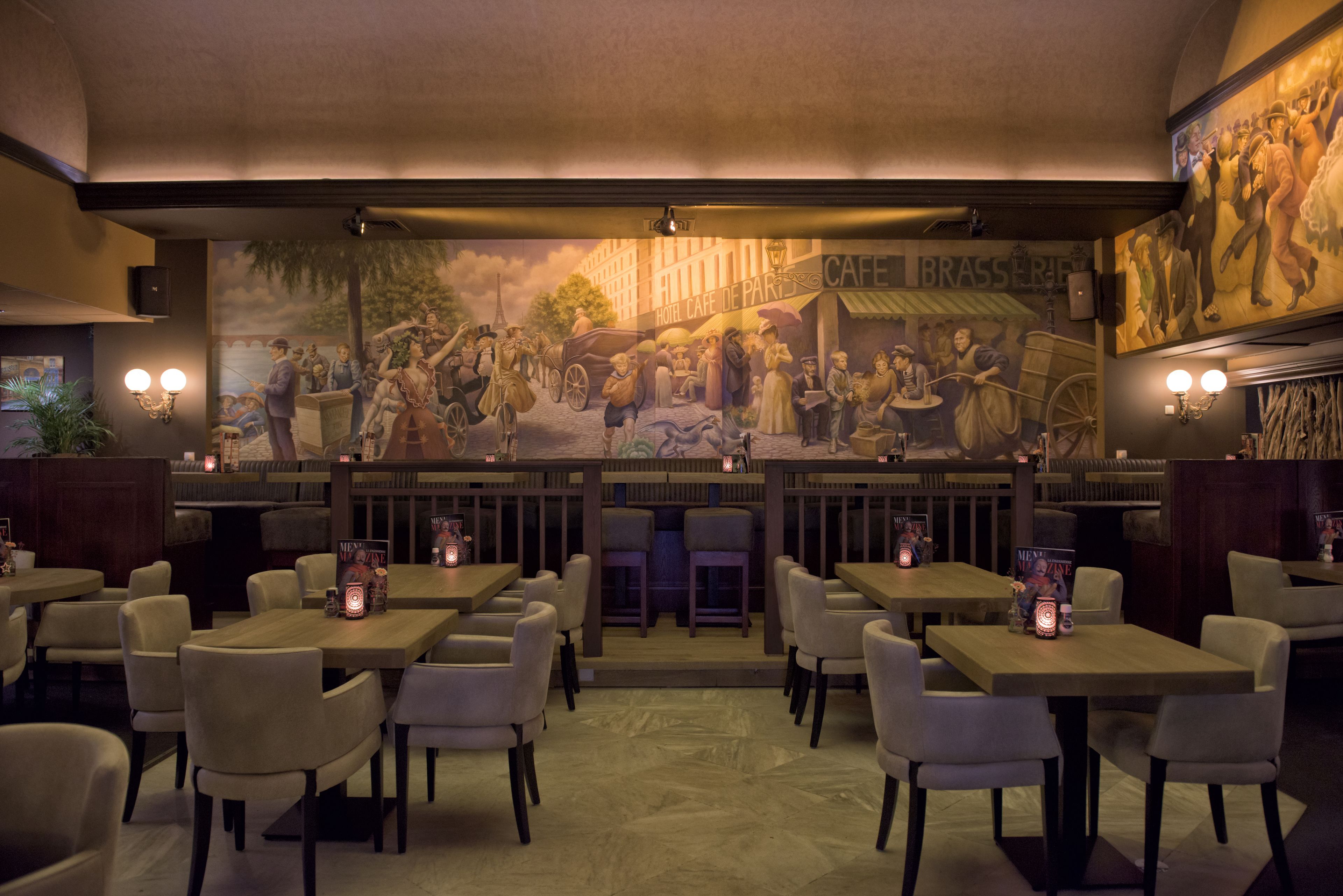 daily buffet breakfast (eur 12.50 per person)