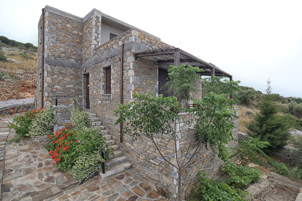 Pyrgos traditional village by null