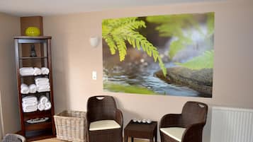 Hot tub, Turkish bath, body treatments, facials, massages