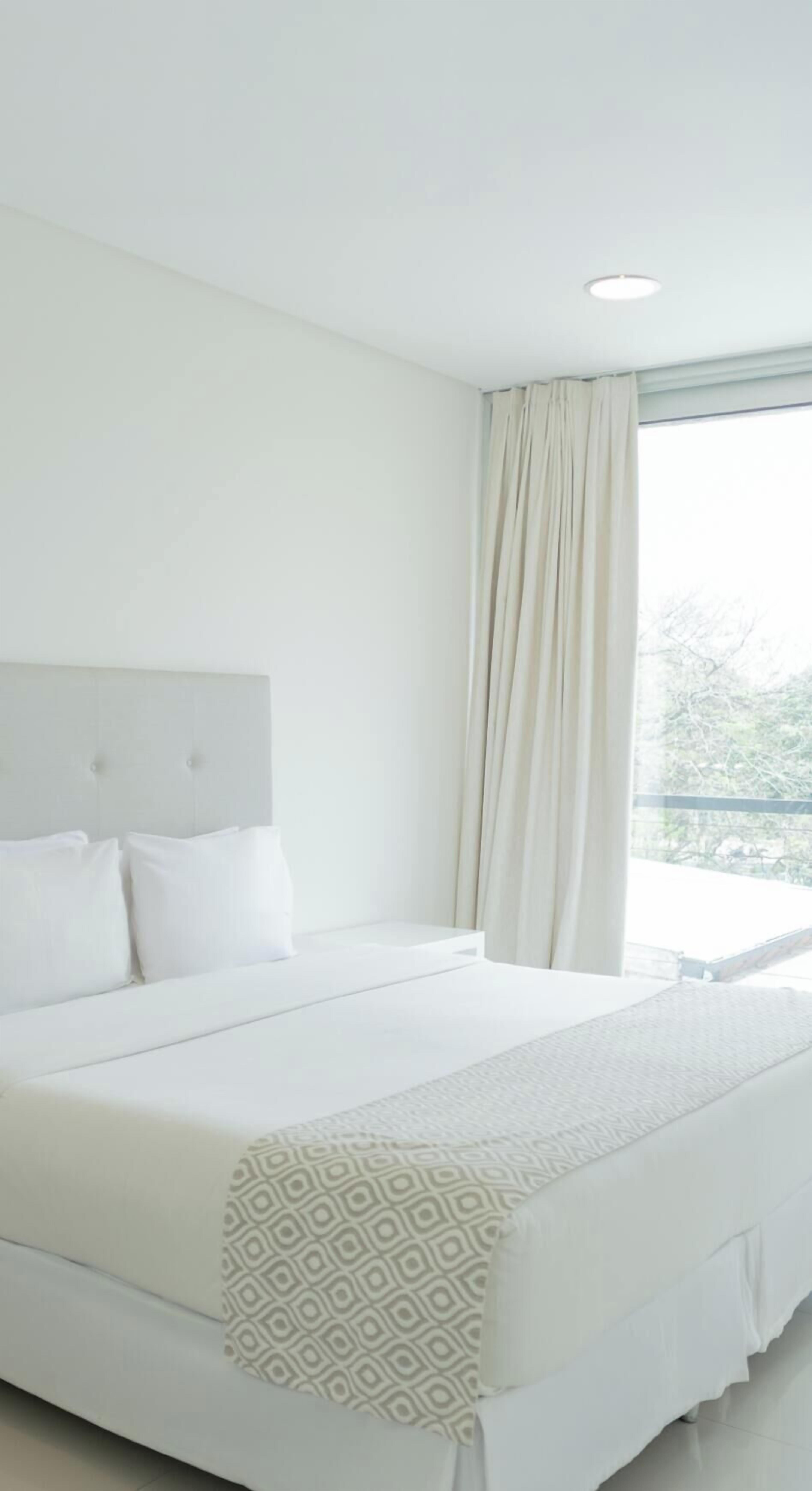 Deluxe Apartment | Premium bedding, down comforters, memory foam beds, in-room safe