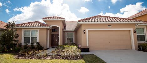 Fassade der Unterkunft