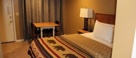 1 kamar tidur, setrika/meja setrika, Wi-Fi gratis, dan seprai linen